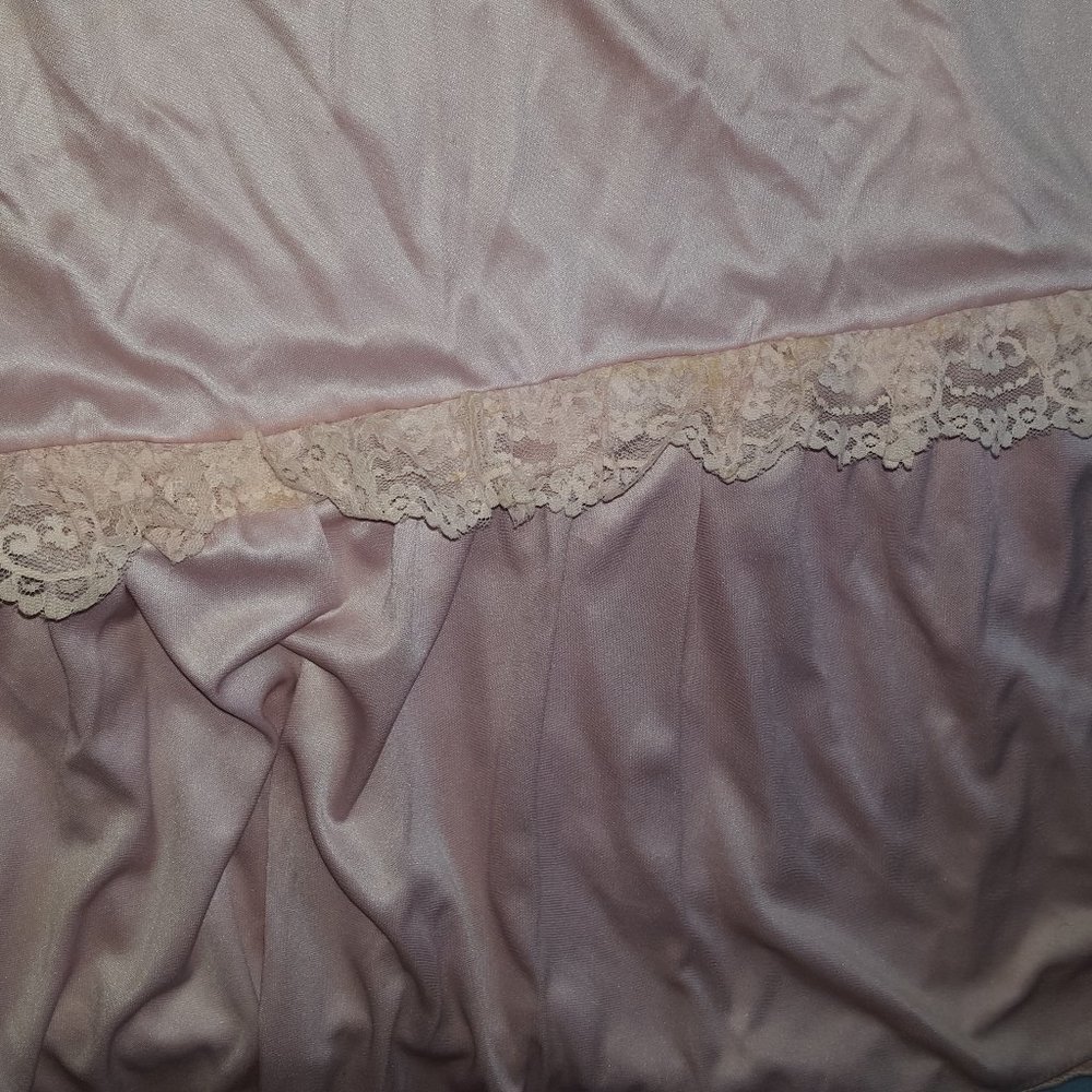 Vintage 1970s ILGWU Maxi Dress with Lace Bolero - Picture 4 of 9